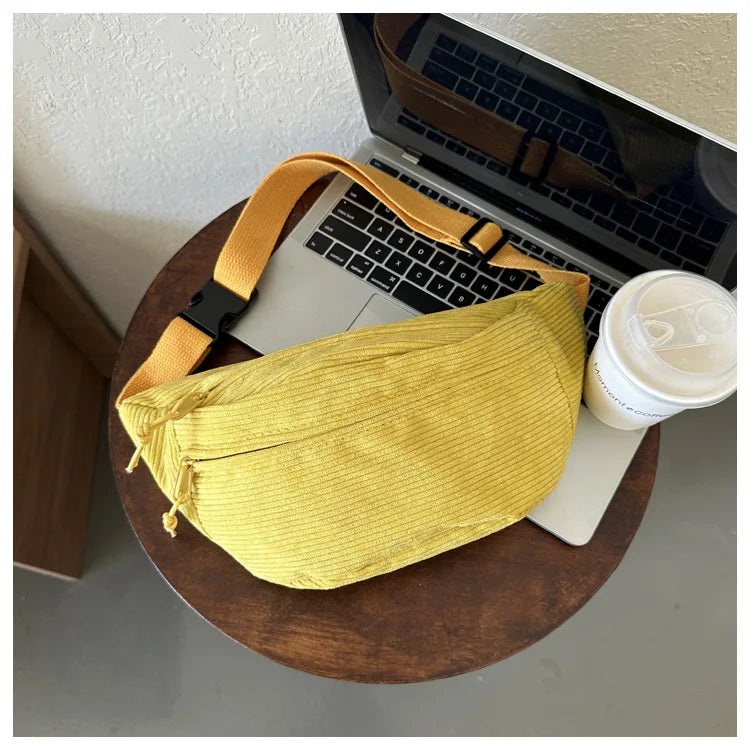 Waist Shoulder Bag  Marven yellow  