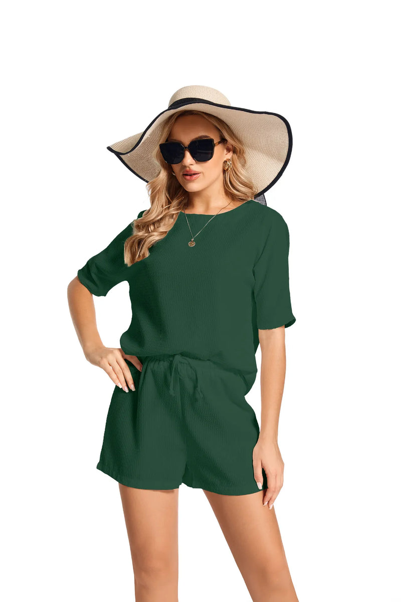 Stylish Two-Piece Set for Women Stylish Two-Piece Set for Women Marven Green S 