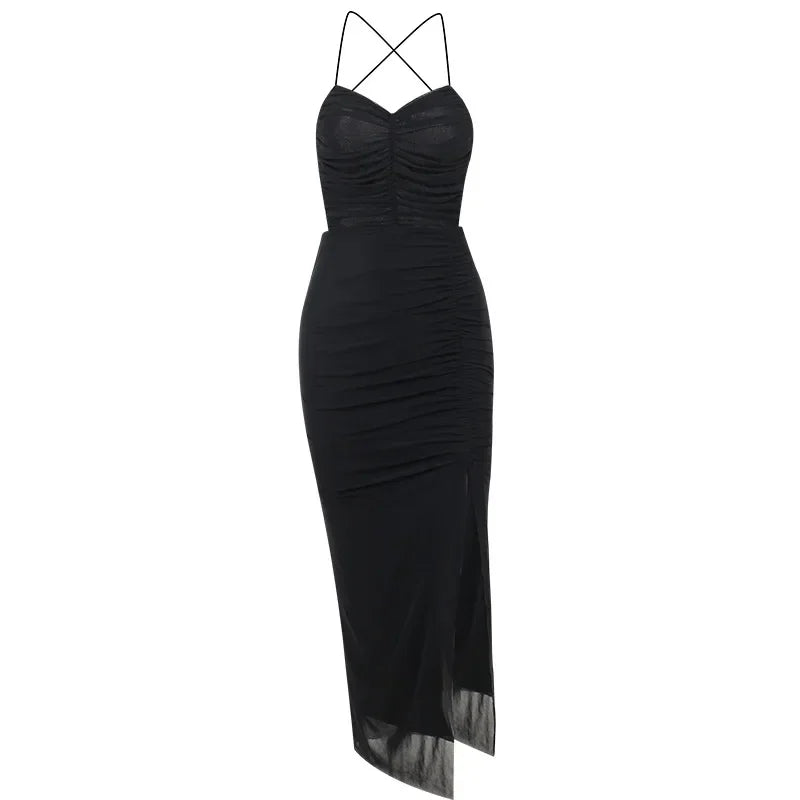 Ruched Long Dress Ruched Long Dress Marven   