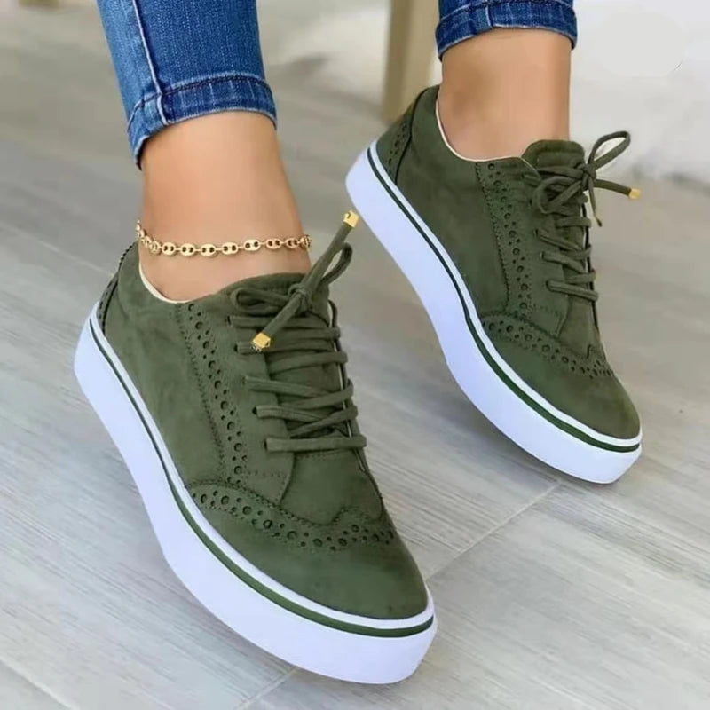 Women's Flat Sneakers Casual  Marven   