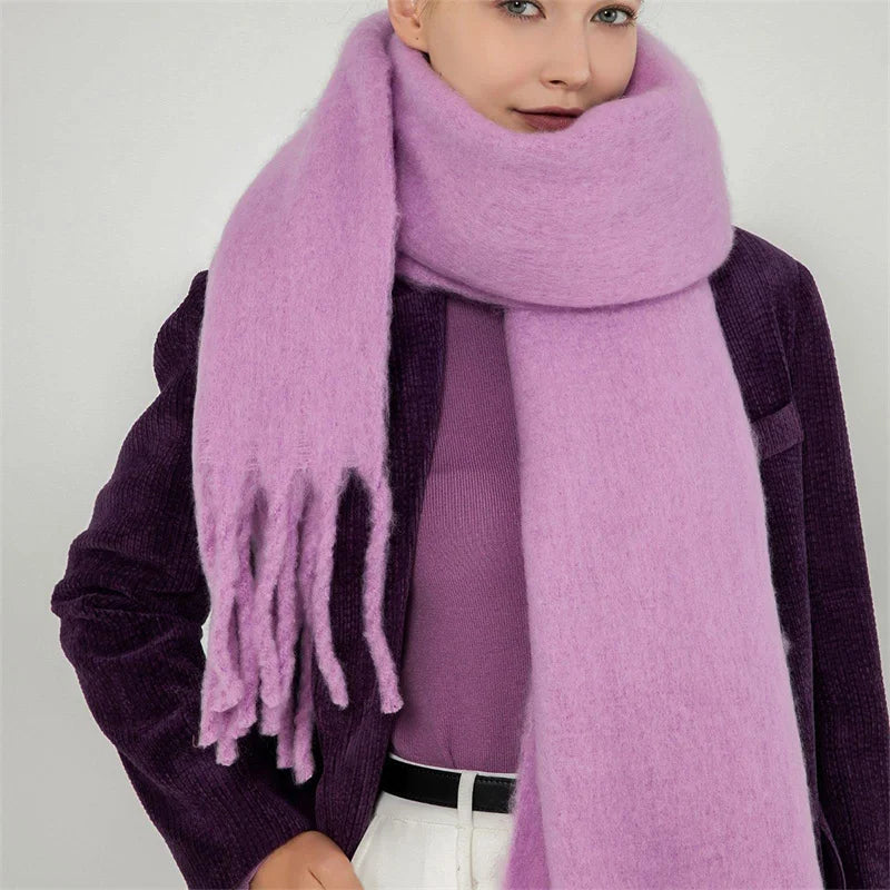 Luxury Cashmere Bright Solid Scarf  Marven 2205DS026-35  