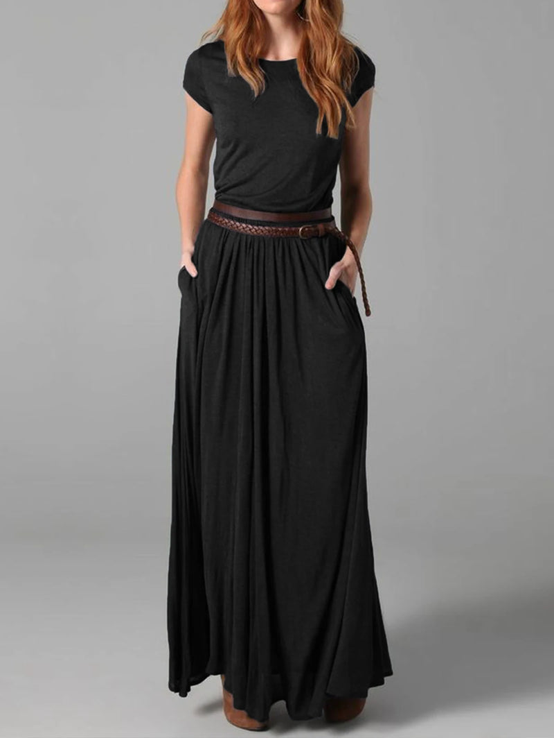 Elegant Maxi Dress Elegant Maxi Dress Marven Black M 