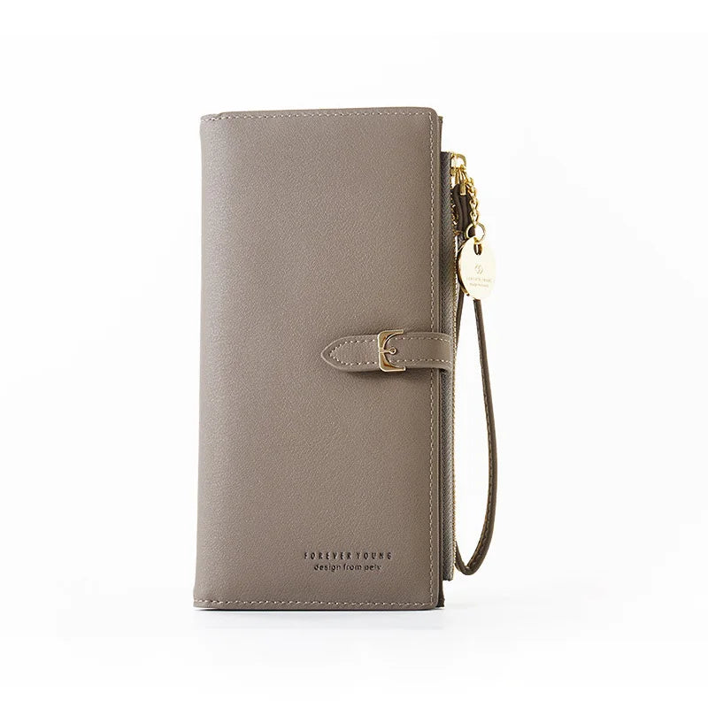 Multifunction Leather Wallet  Marven Gray  