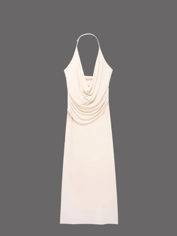 Sleeveless Backless Halter Neck Long Dress Sleeveless Backless Halter Neck Long Dress Marven   