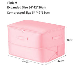 Ultra Space Saving Self Compression Organizer✨ Ultra Space Saving Self Compression Organizer✨ Marven Pink-M  