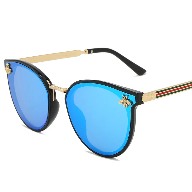 Cat Eye Sunglasses Cat Eye Sunglasses Marven Blue MULTI 