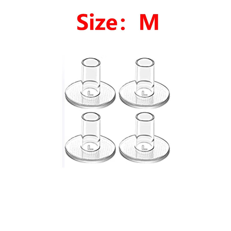 4pcs Non-slip High Heel Protector 4pcs Non-slip High Heel Protector Marven transparent M  