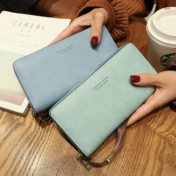 Women Long Wallet Casual Leather  Marven   