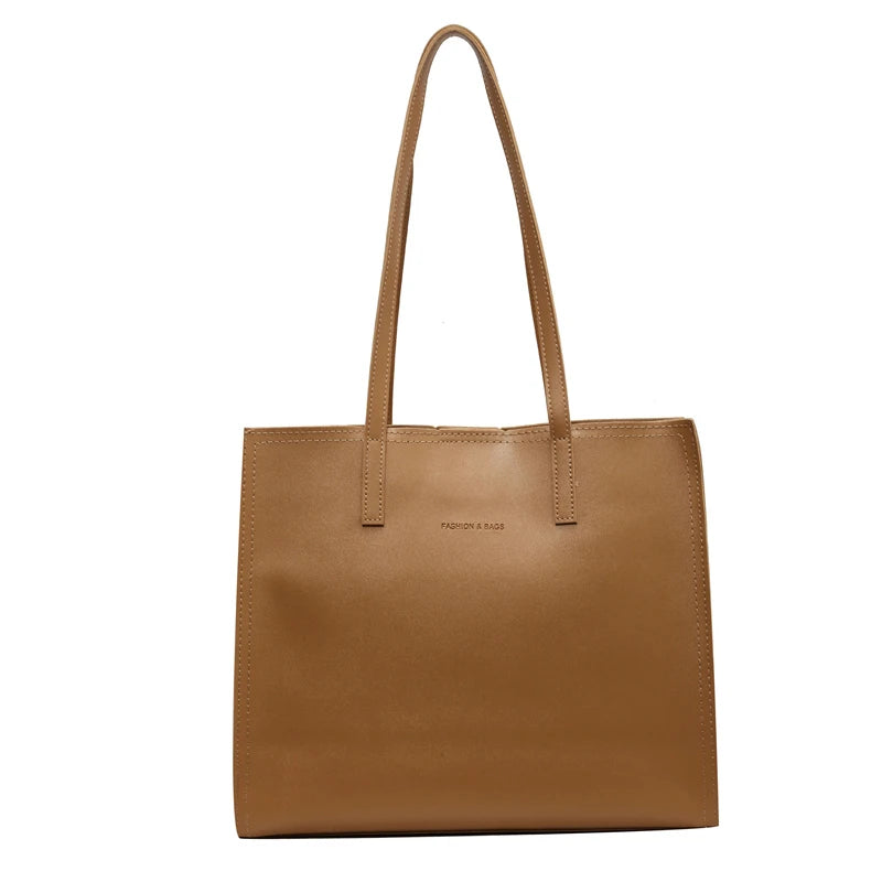 Vertical Tote Bag With Zipper  Marven Khaki  