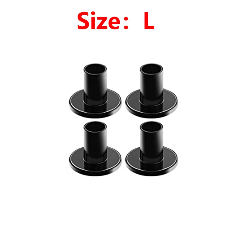 4pcs Non-slip High Heel Protector 4pcs Non-slip High Heel Protector Marven black L  