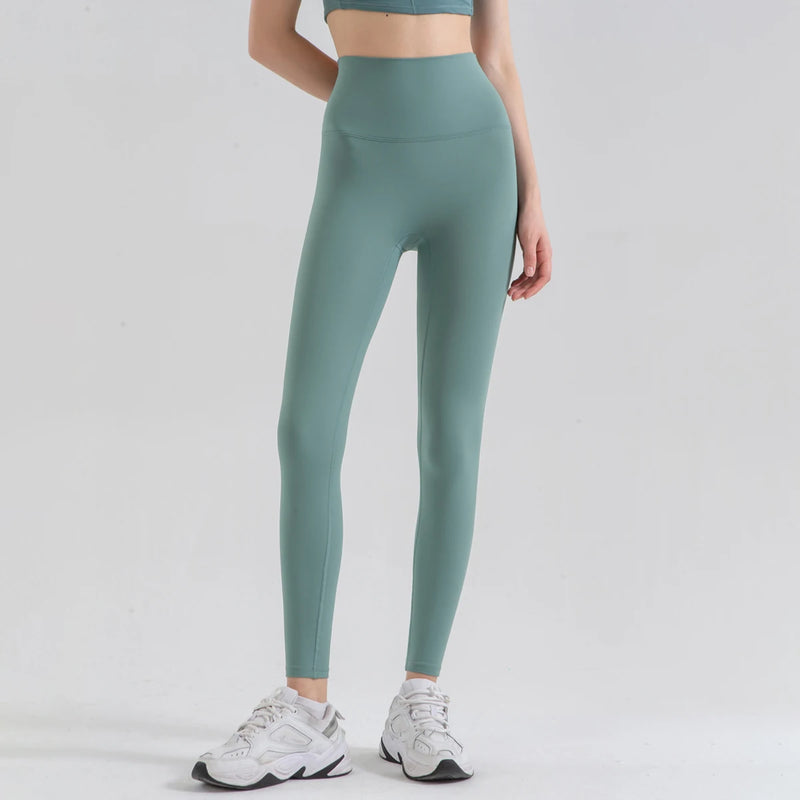 Women High-Waist Hip Lift Gym Leggings Women High-Waist Hip Lift Gym Leggings Marven Green XL 