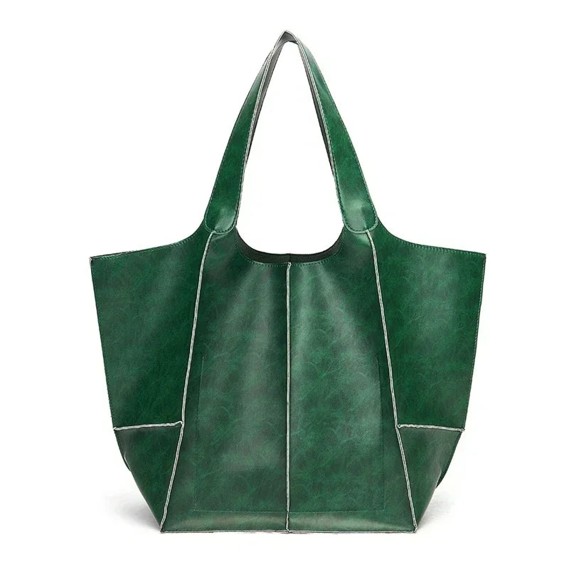 Pouch Tote Bag  Marven green  