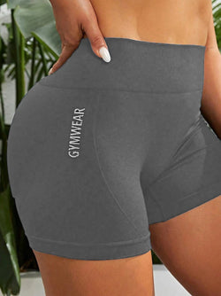 High Waisted Booty Shorts  Marven GRAY L 