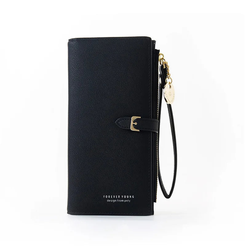 Multifunction Leather Wallet  Marven Black  