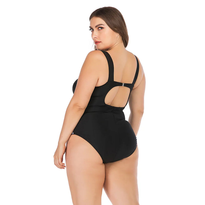 Wild Chic Leopard Plus Size One-Piece Swimsuit Wild Chic Leopard Plus Size One-Piece Swimsuit Marven   