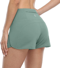 Shorts Running Mid-Waist Soft Fit  Marven   