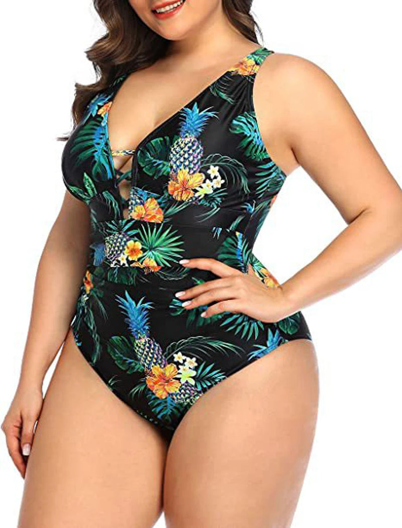 Plus Size One-Piece Swimsuit Plus Size One-Piece Swimsuit Marven   