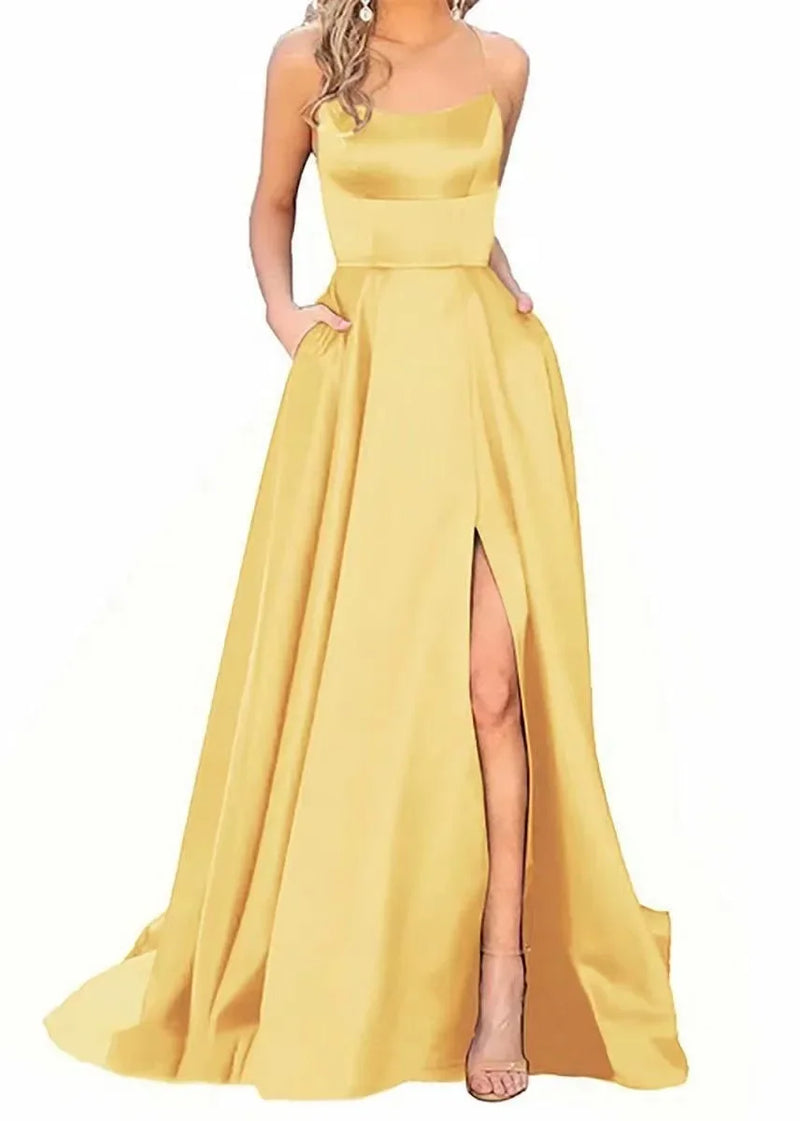 Italian Prom Dress Italian Prom Dress Marven Yellow S 