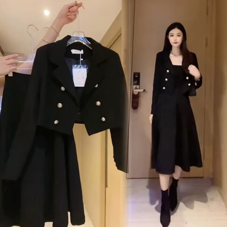 Suit Coat High Waist Half Skirt Suit Coat High Waist Half Skirt Marven   