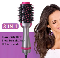 3-in-1 Multi-function Hot Air Comb 3 In 1 Hot Air Comb Marven   