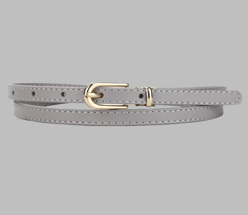 Leather Buckle Belt  Marven   