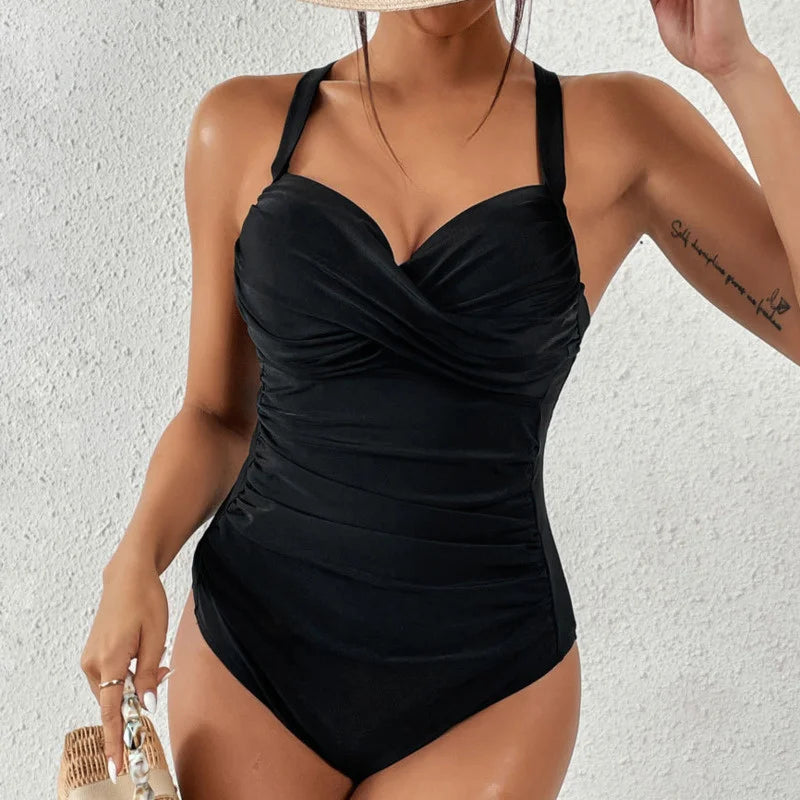 Red Hot Push-Up One-Piece Swimsuit Hot Push-Up One-Piece Swimsuit Marven   