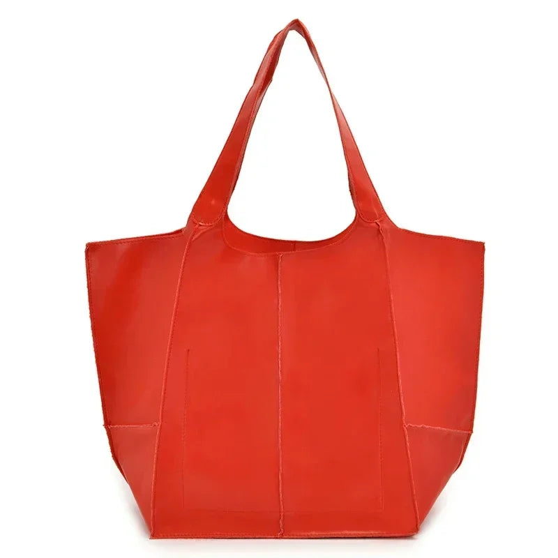 Pouch Tote Bag  Marven red  