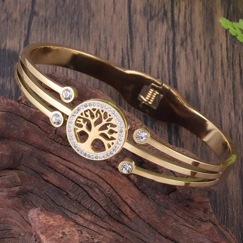 Tree Of Life Cuff Bracelet  Marven   