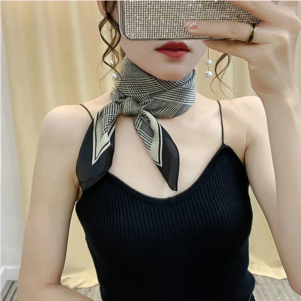 Luxurious Silk Satin Neckerchief for Women Luxurious Silk Satin Neckerchief for Women Marven   