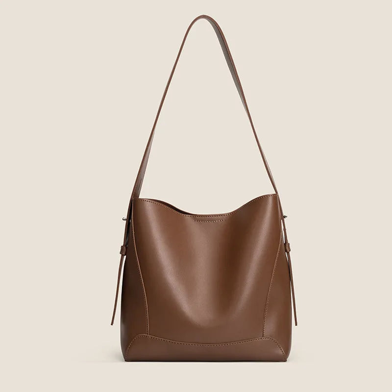 Trend Shoulder Tote Bag  Marven Style2-Coffee  