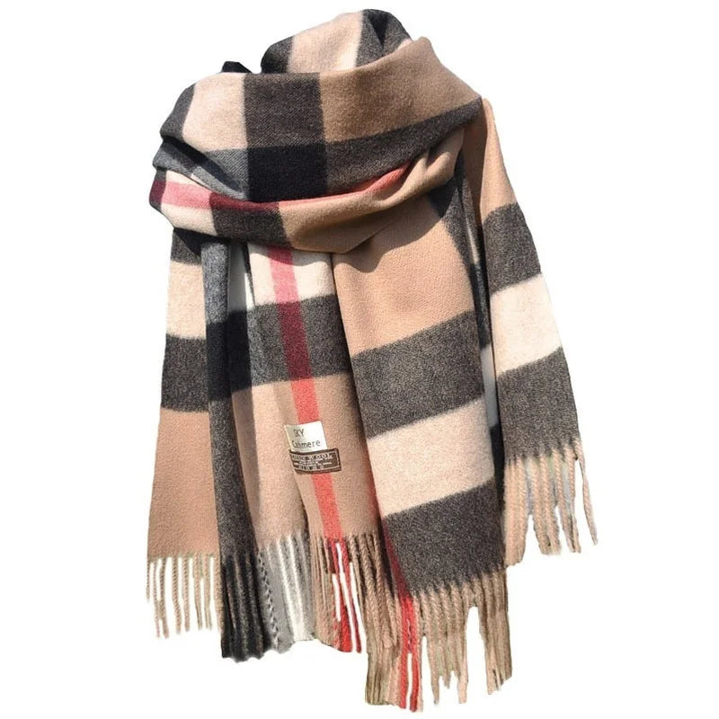 Winter Plaid Scarf Winter Plaid Scarf Marven   