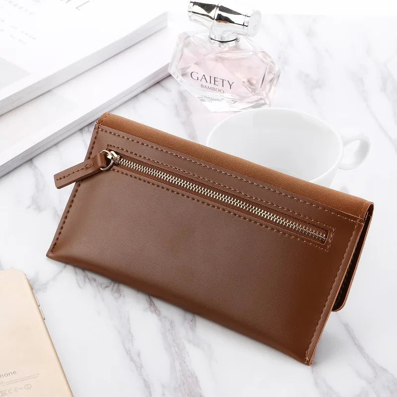 Vintage Leather Wallet Women's  Marven   