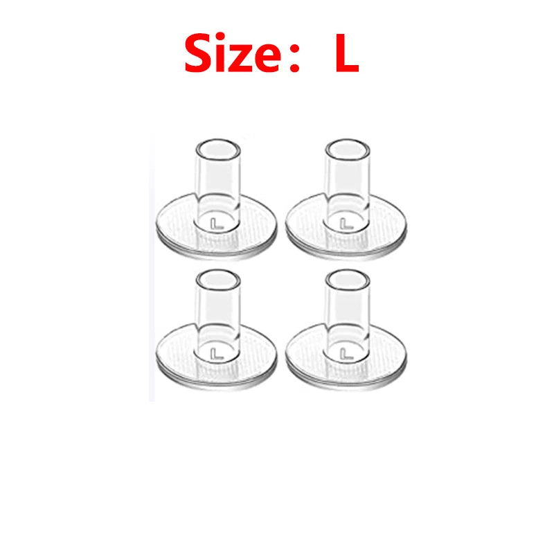 4pcs Non-slip High Heel Protector 4pcs Non-slip High Heel Protector Marven transparent  L  