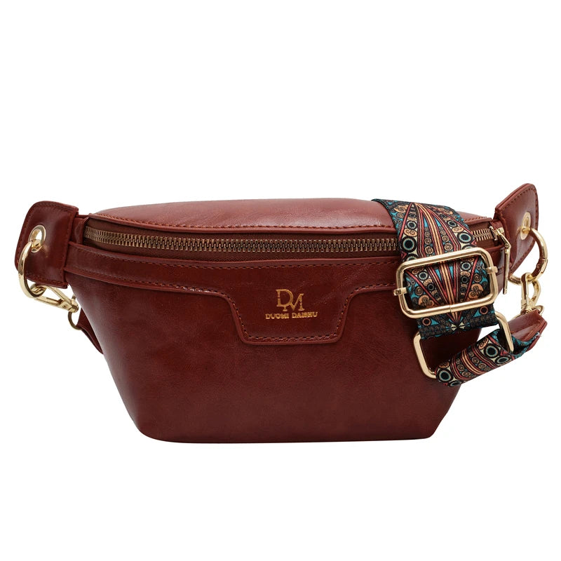 Chest Leather Belt Bag  Marven   