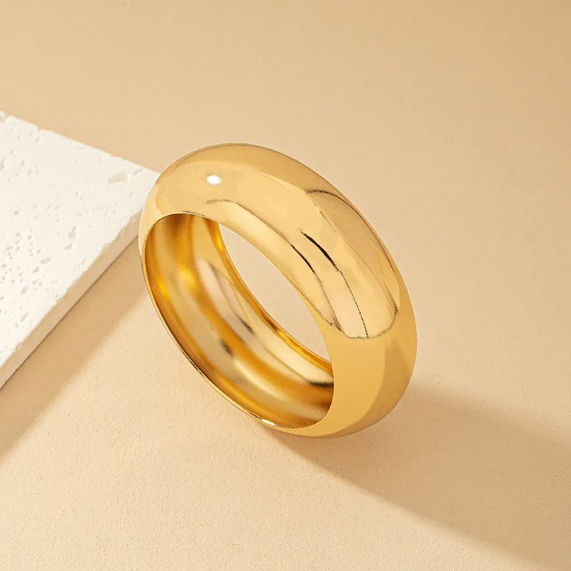 Circle Bracelet Bangles  Marven S049 Gold Color  