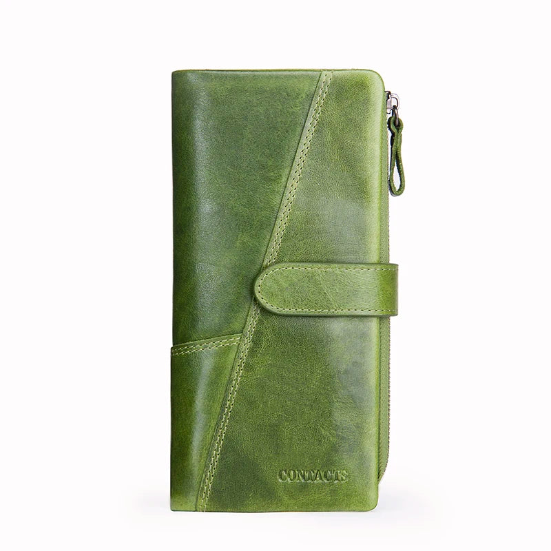 Genuine Leather Wallet Holder  Marven Green CHINA 