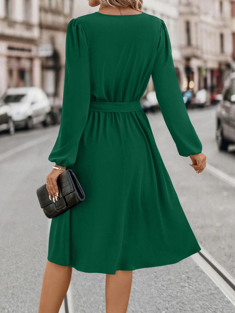 Long Sleeved Strap Dress Long Sleeved Strap Dress Marven   