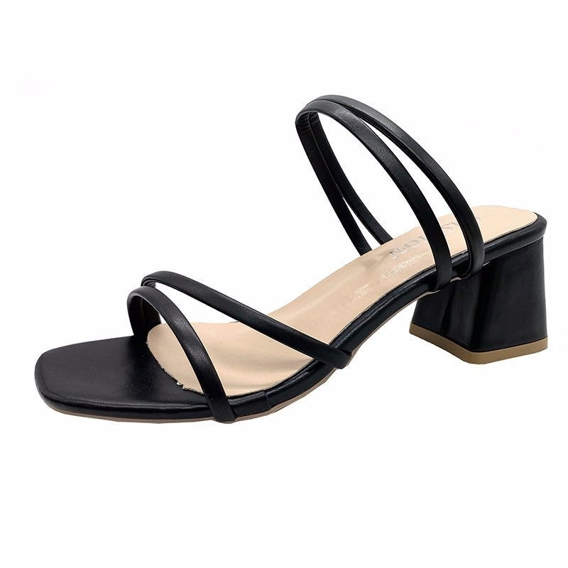 Summer Cross-Tied Sandals Summer Cross-Tied Sandals AliExpress Black 35 